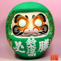 選挙用だるま・緑色